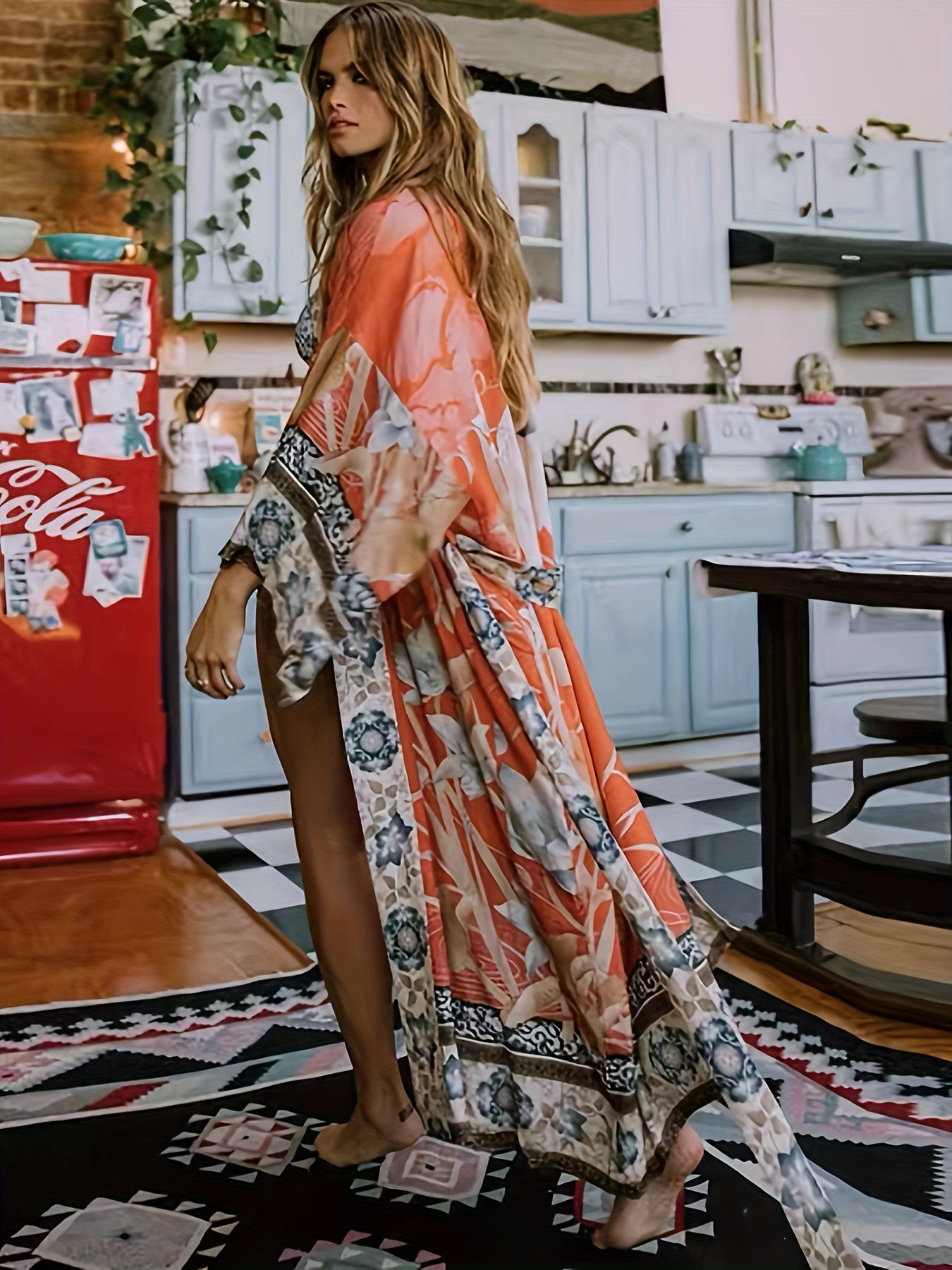 Ember Kimono Dress