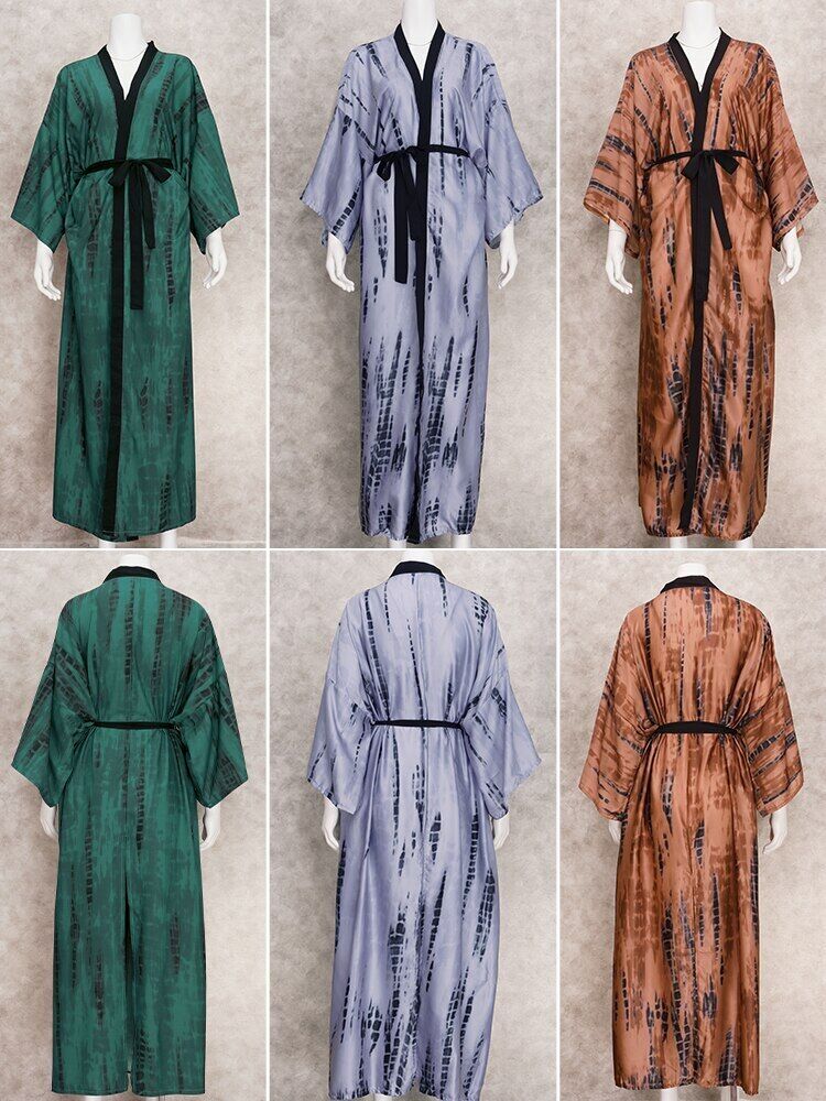 Sage Kimono Dress